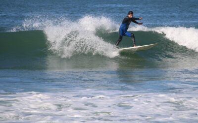 Bambi surfing stance