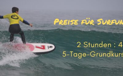 Preise für Surfunterricht
